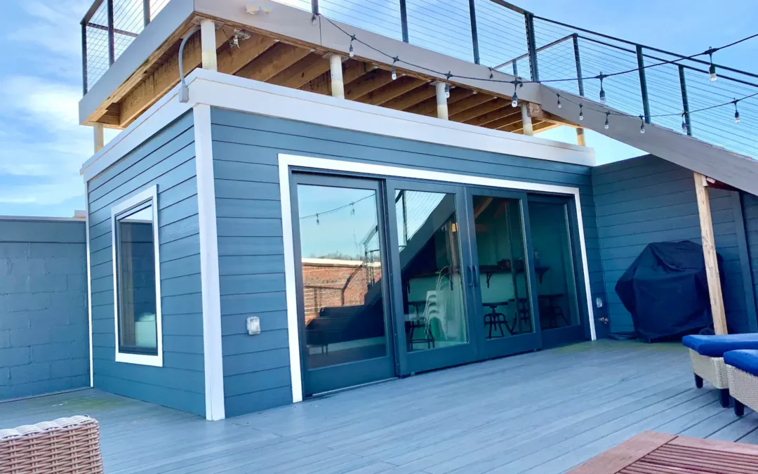 Two-Story Rooftop Deck Loft in Downtown Bristol